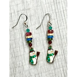 SNOWMAN EARRINGS