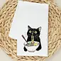RAMEN CAT FLOUR SACK TOWEL