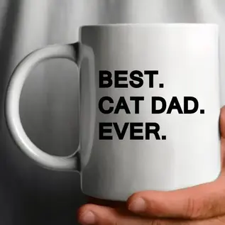 BEST CAT DAD MUG