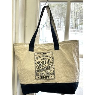 NOT ENOUGH SAGE TOTE
