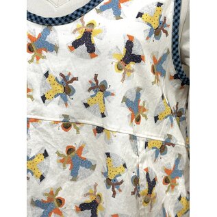 KAMALA DESIGNS BERRY TUNIC - SNOW ANGELS - SIZE LARGE