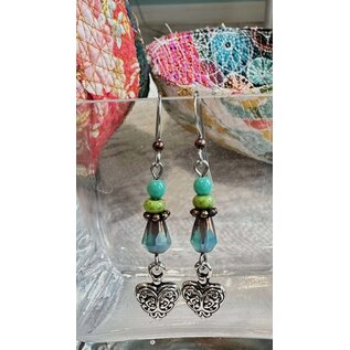 KAMALA DESIGNS HAND CRAFTED KATE EARRINGS - 114