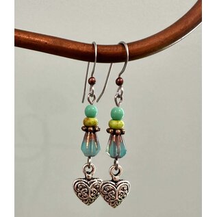 KAMALA DESIGNS HAND CRAFTED KATE EARRINGS - 114