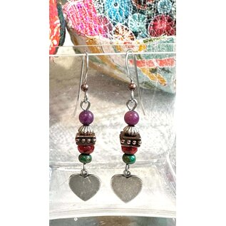 KAMALA DESIGNS HAND CRAFTED KATE EARRINGS - 80