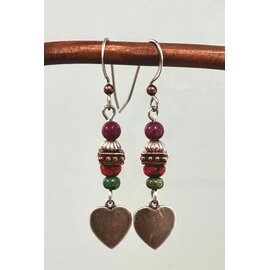 KAMALA DESIGNS HAND CRAFTED KATE EARRINGS - 80