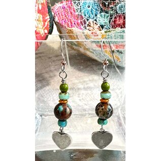 KAMALA DESIGNS HAND CRAFTED KATE EARRINGS - 83
