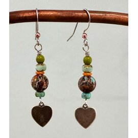KAMALA DESIGNS HAND CRAFTED KATE EARRINGS - 83