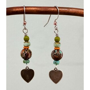 KAMALA DESIGNS HAND CRAFTED KATE EARRINGS - 83