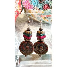 KAMALA DESIGNS HAND CRAFTED KATE EARRINGS - 85