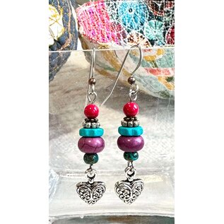KAMALA DESIGNS HAND CRAFTED KATE EARRINGS - 89