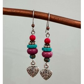KAMALA DESIGNS HAND CRAFTED KATE EARRINGS - 89