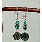 KAMALA DESIGNS HAND CRAFTED KATE EARRINGS - 90