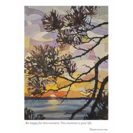 BE HAPPY FOR THIS MOMENT BIRTHDAY CARD