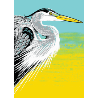 SYMPATHY CARD GREAT BLUE HERON