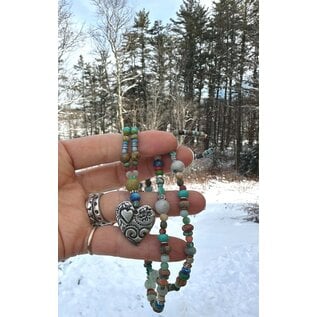 LONG HEART NECKLACE BY KATE