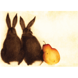 LOVE CARD - PERFECT PAIR HARES