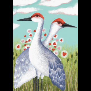 ANNIVERSARY CARD CRANES