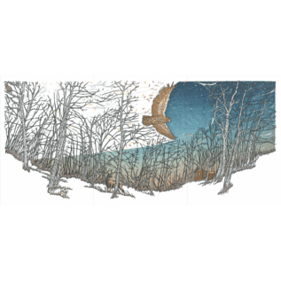 BLANK - TRI FOLD HUSH HUSH FOREST