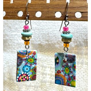 KAMALA DESIGNS HAND CRAFTED KATE EARRINGS - 22