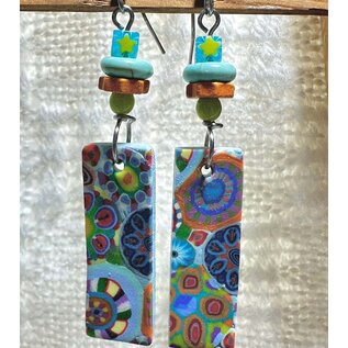 KAMALA DESIGNS HAND CRAFTED KATE EARRINGS - 26