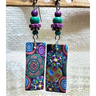 KAMALA DESIGNS HAND CRAFTED KATE EARRINGS - 27