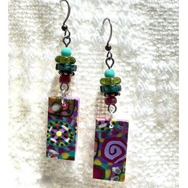 KAMALA DESIGNS HAND CRAFTED KATE EARRINGS - 10