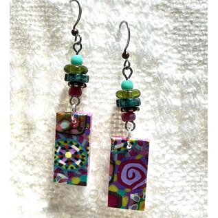 KAMALA DESIGNS HAND CRAFTED KATE EARRINGS - 10