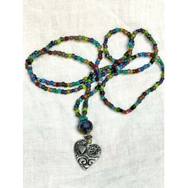 KATE'S BAUBLES- NATURE COLORS HEART