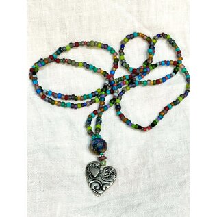 KATE'S BAUBLES- NATURE COLORS HEART