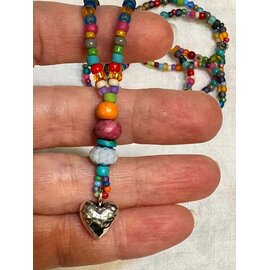 KATE'S BAUBLES- RAINBOW HEART