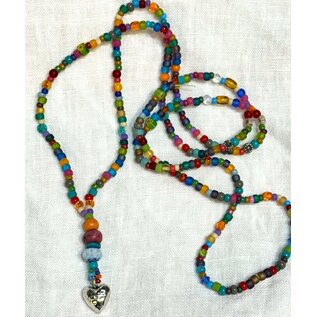 KATE'S BAUBLES- RAINBOW HEART