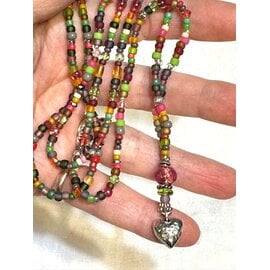 KATE'S BAUBLES- ROSY HEART