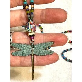 KATE'S BAUBLES- COLORFUL DRAGONFLY