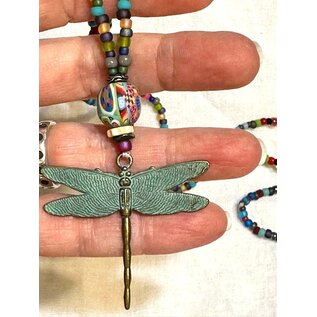KATE'S BAUBLES- COLORFUL DRAGONFLY