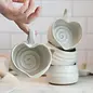 HANDMADE LATTE MUG- SHAPED HEART