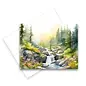 ARIA  NOTECARD - MOUNTAIN STREAM