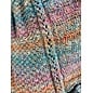 HAND KNIT SILK / COTTON  SCARF NORO YARN