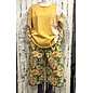 KAMALA DESIGNS JESSE CROP PANT- SUNFLOWERS - LARGE ONLY