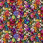 VIBRANT FLORAL FABRIC- 1/2 yard