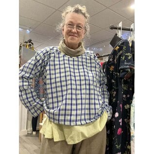 LILY SEERSUCKER PLAID  XL