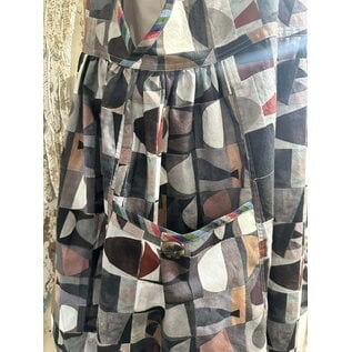 ZANN TUNIC - GREYS - FREE SIZE