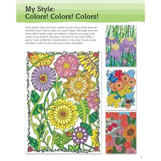 COUNTRY GARDEN COLORING BOOK