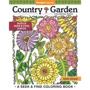 COUNTRY GARDEN COLORING BOOK