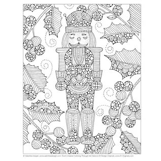 THROUGH THE SEASONS COLORING BOOK