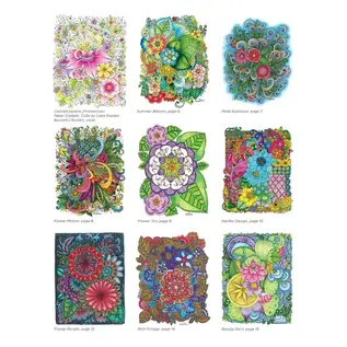 BEAUTIFUL BLOOMS COLORING BOOK