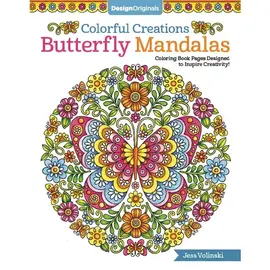 BUTTERFLY MANDALAS COLORING BOOK