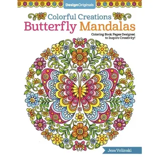 BUTTERFLY MANDALAS COLORING BOOK