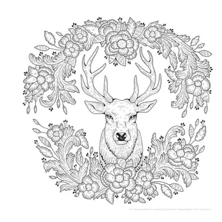 FOREST MANDALAS COLORING BOOK