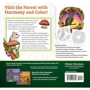 FOREST MANDALAS COLORING BOOK