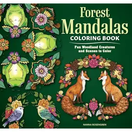 FOREST MANDALAS COLORING BOOK